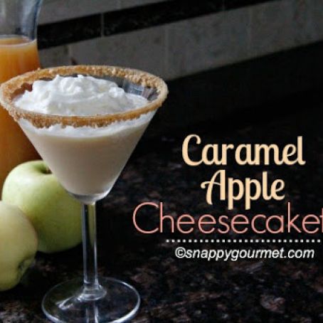 Caramel Apple Cheesecaketini