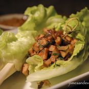 Asian Chicken Lettuce Wraps