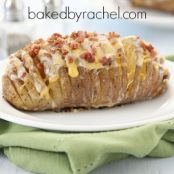 CHEESY HASSELBACK POTATOES