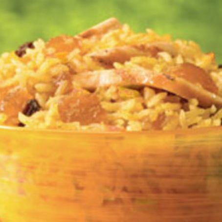 Green Chile and Chicken Rice