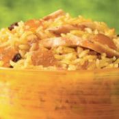 Green Chile and Chicken Rice