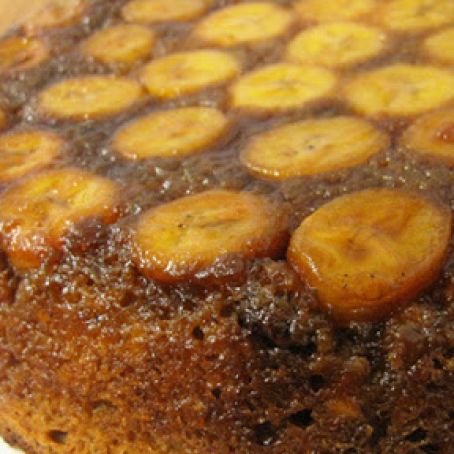 Banana Upside Down Cake