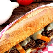 Slow Cooker Cheesesteak Recipe