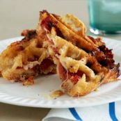 Waffled Tomato-Grilled Cheese