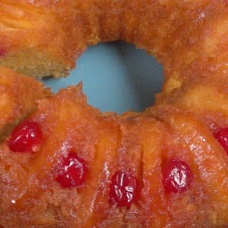 Pineapple Upside Down Bundt Cake