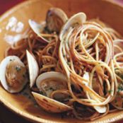 Toasted Spaghetti with Clams