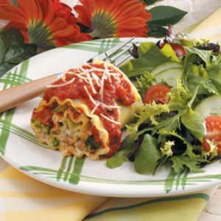 2004 Turkey Lasagna Roll-Ups