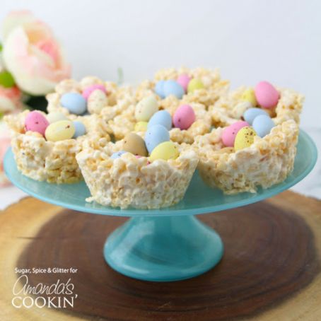 Rice Krispie Nests