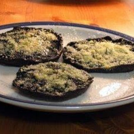 Bobby Flay's Parmesan Crusted Portobello Mushrooms