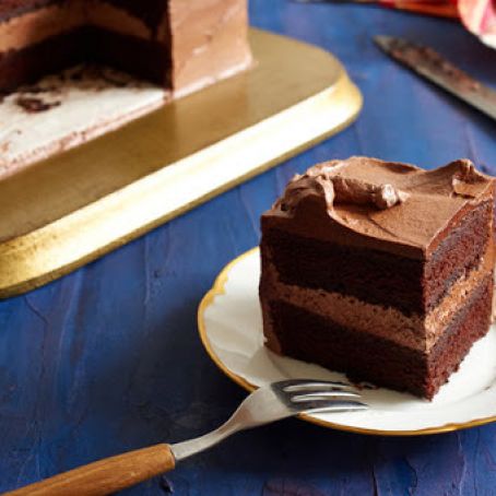 Ruth Reichel's Giant Chocolate Cake