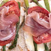 Asparagus-Cheese Tartines