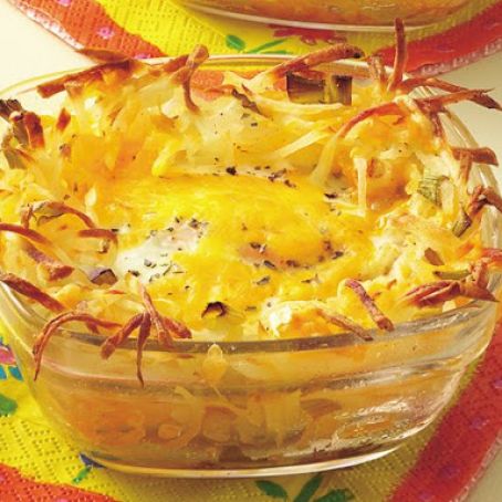 Hash-Brown Egg Cups