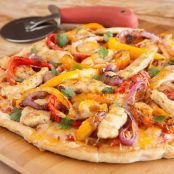 Grilled Chicken Fajita Pizza