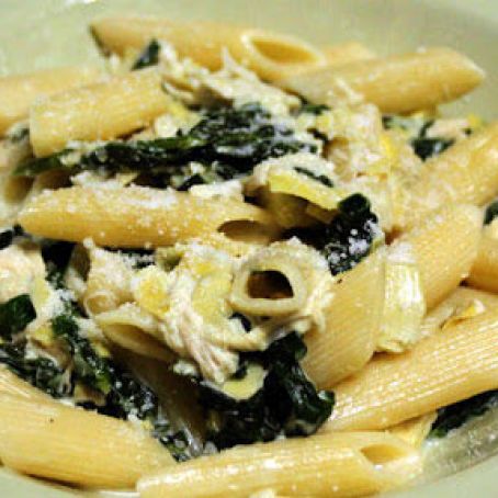 Spinach, Artichoke & Chicken Penne