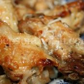 Baked Parmesan Garlic Chicken Wings
