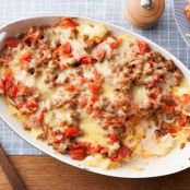 Beef and Cheddar Casserole