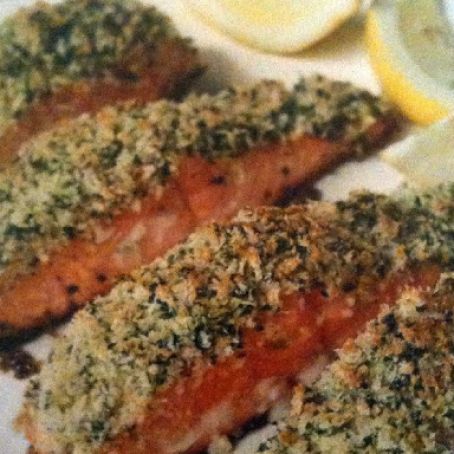 Panko Crusted Salmon