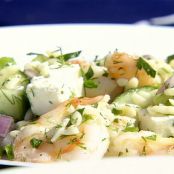 Roasted Shrimp and Orzo Salad