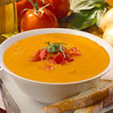 Olive Garden Cream of Tomato and Basil Soup