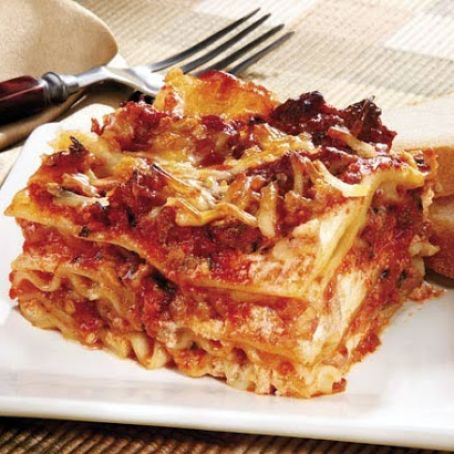 Baked Lasagna with Italian Sausage