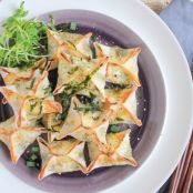 Baked Vegetable Wontons