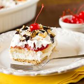 No-Bake Banana Split Cake