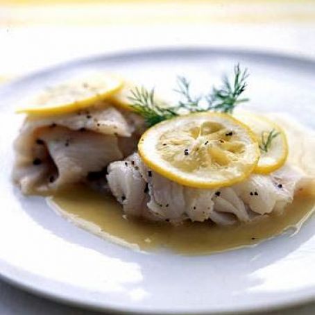 Sole with Lemon-Butter Sauce