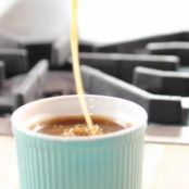 Vanilla Bean Caramel Sauce