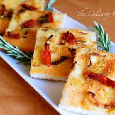 Tomato and Rosemary Focaccia