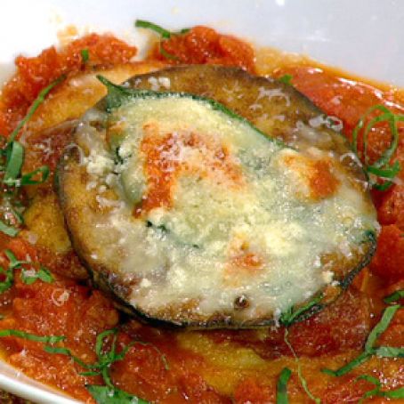 CUTLETS**Lidia Bastianich's Chicken Breast with Eggplant and Fontina Cheese
