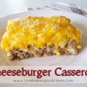 Cheeseburger Casserole