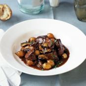Quick Beef Bourguignonne