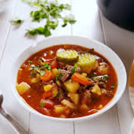 Hamburger Soup