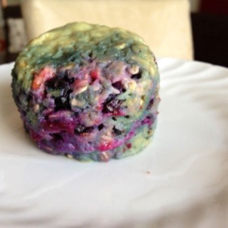 Blueberry Oat Coffee Cup Cake