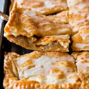 Apple Slab Pie with Maple Icing