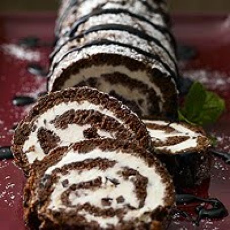 Ice-Cream Cake Roll