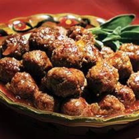 Sweet and Savory Meatballs
