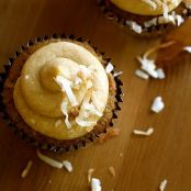 Carrot Cake Cupcakes with Dulce de Leche Buttercream