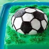 Soccer Ball Cake