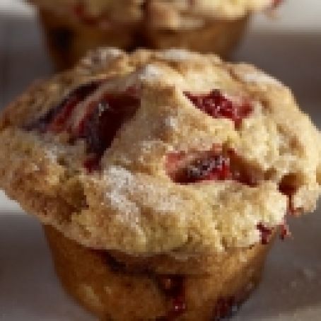 Strawberry Buttermilk Muffins