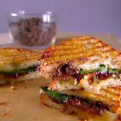 Panini with Chocolate and Brie
