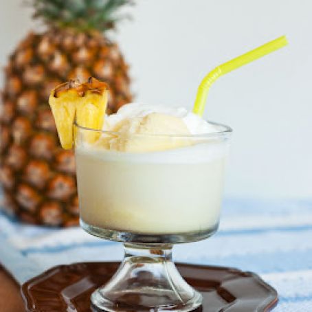 Pina Colada Float