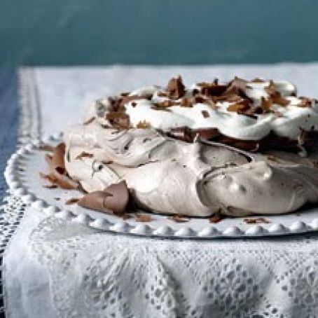 Chocolate Pavlova