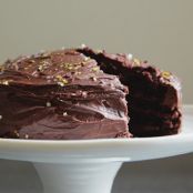 Cake - chocolate and sour cream