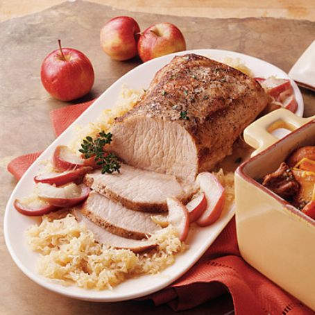 Pork Roast with Sauerkraut