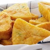 Cheddar Cheese Green Chile Corn Cakes