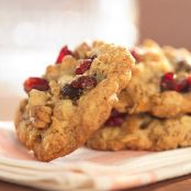 Cranberry Walnut Oatmeal Cookies Recipe