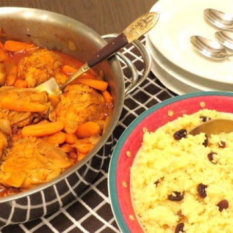 North African Chicken Couscous