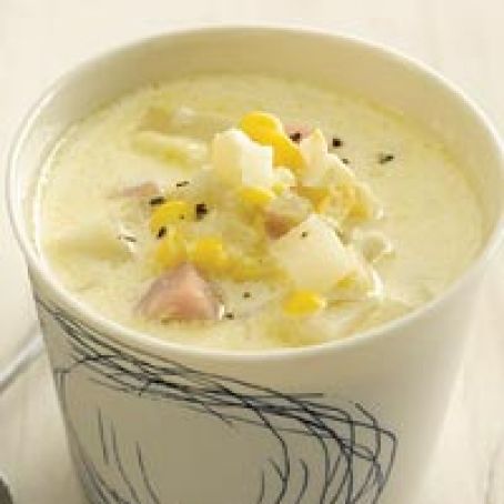 Smoky Ham-and-Corn Chowder
