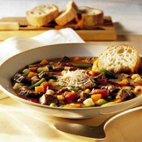 Home Made Beef Vegetable Soup